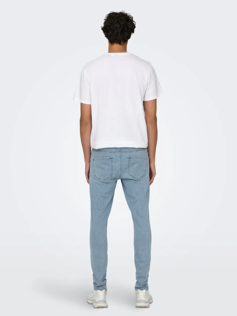 Best ONSWARP Lav talje Skinny fit Jeans Jeans|Jeans