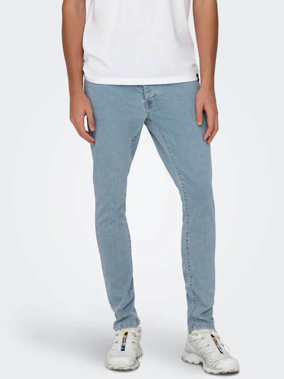 Best ONSWARP Lav talje Skinny fit Jeans Jeans|Jeans