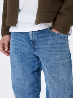 Discount ONSWEFT Mellemhøj talje Regular fit Jeans Jeans|Jeans