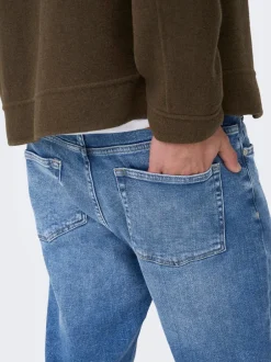 Discount ONSWEFT Mellemhøj talje Regular fit Jeans Jeans|Jeans