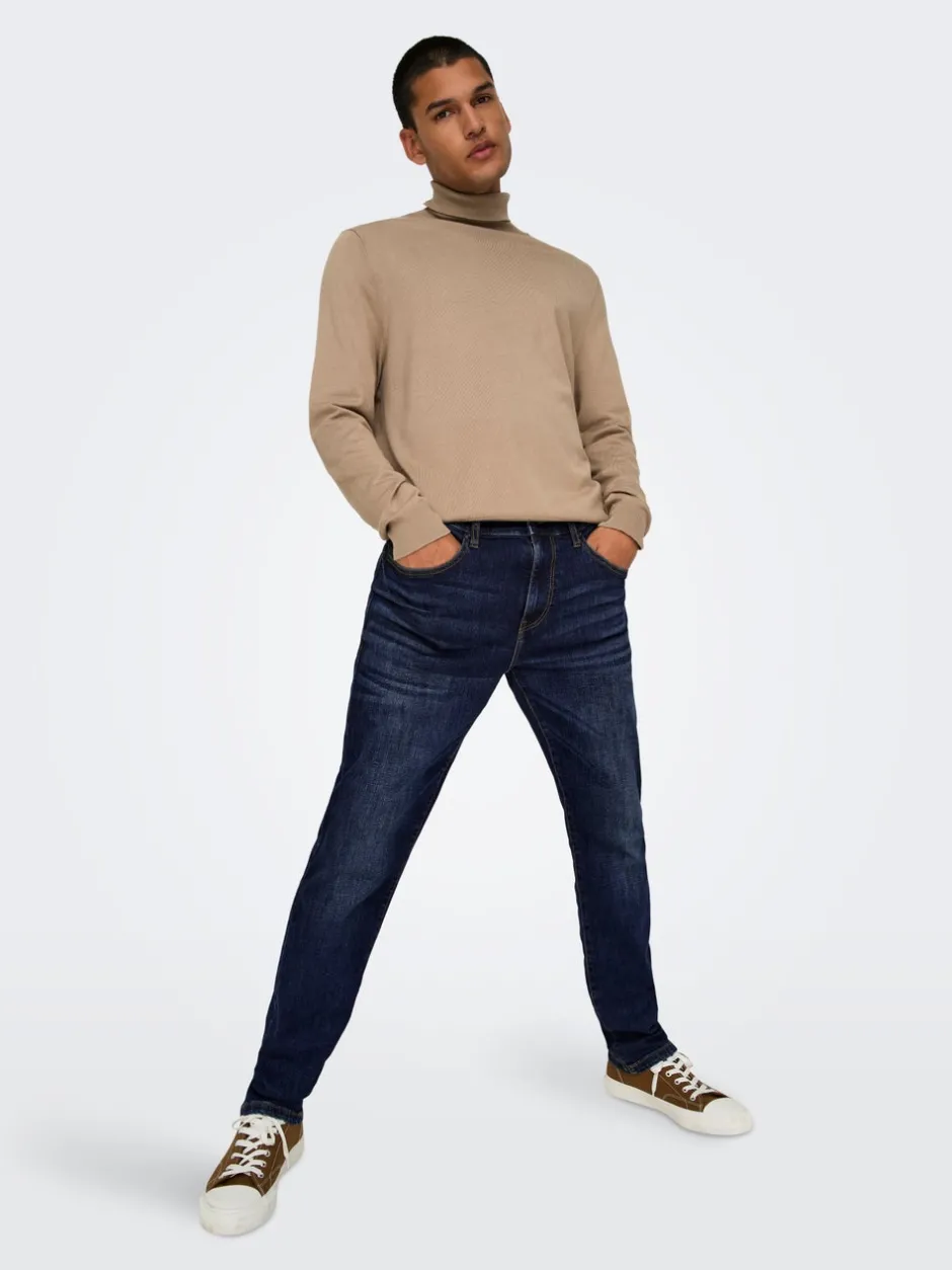 Discount ONSWEFT Mellemhøj talje Regular fit Jeans Jeans|Jeans