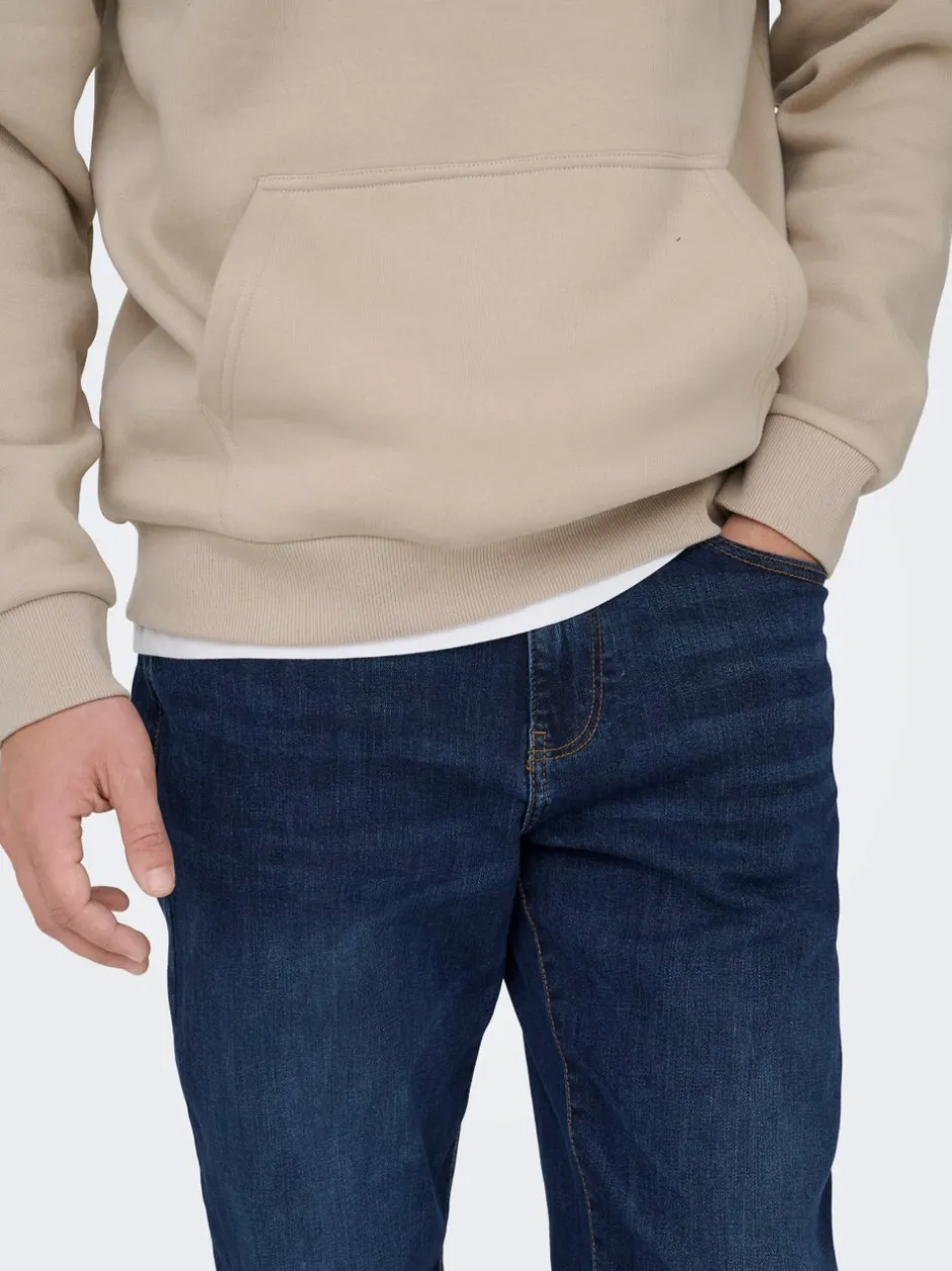 Discount ONSWEFT Mellemhøj talje Regular fit Jeans Jeans|Jeans