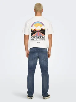 New ONSWEFT Mellemhøj talje Regular fit Jeans Jeans|Jeans