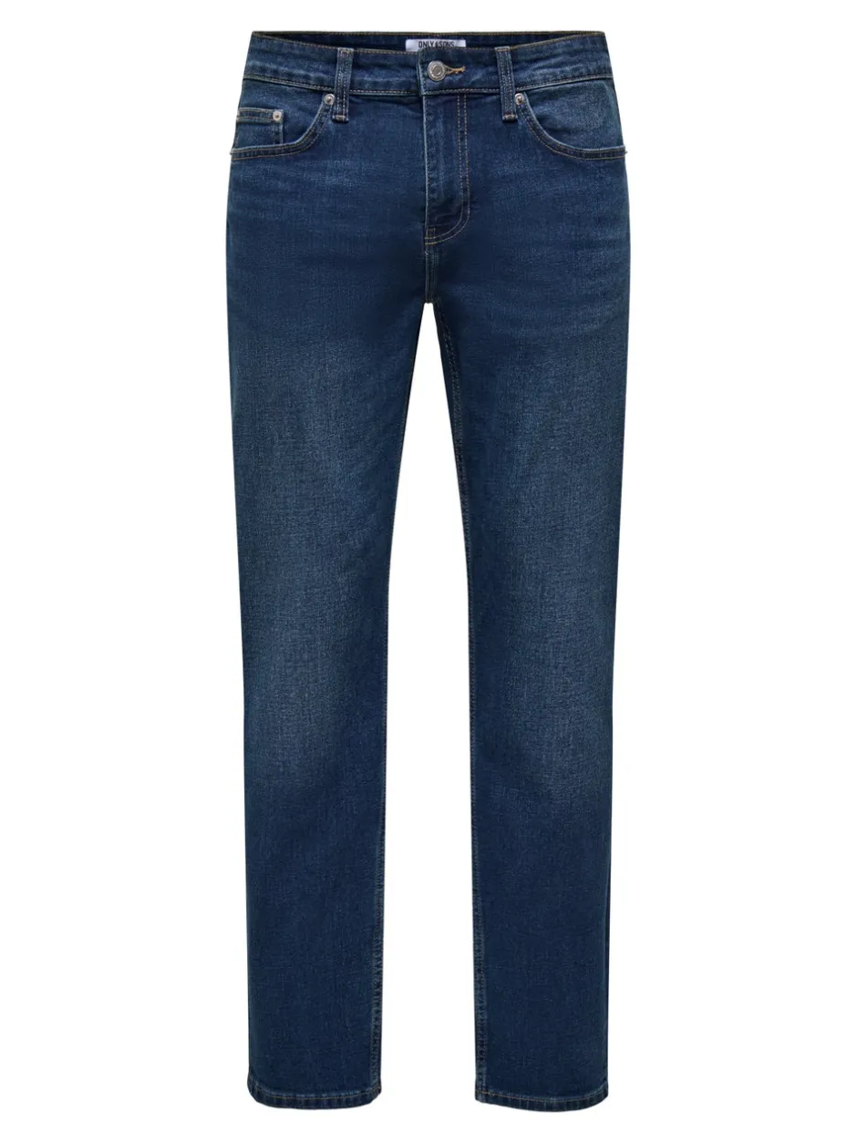 Clearance ONSWEFT Mellemhøj talje Regular fit Jeans Jeans|Jeans