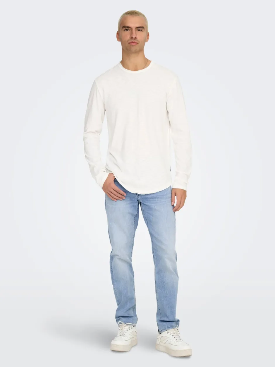 Online ONSWEFT Mellemhøj talje Regular fit Jeans Jeans|Jeans