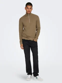 Sale ONSWEFT Mellemhøj talje Regular fit Jeans Jeans|Jeans