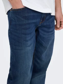 Sale ONSWEFT Mellemhøj talje Regular fit Jeans Jeans|Jeans