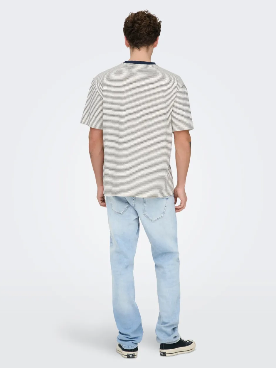 New ONSWEFT Mellemhøj talje Regular fit Jeans Jeans|Jeans