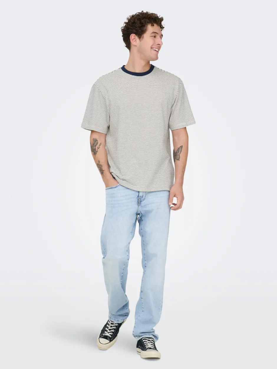 New ONSWEFT Mellemhøj talje Regular fit Jeans Jeans|Jeans