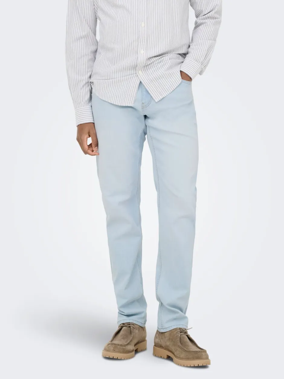 Online ONSWEFT Mellemhøj talje Regular fit Jeans Jeans|Jeans