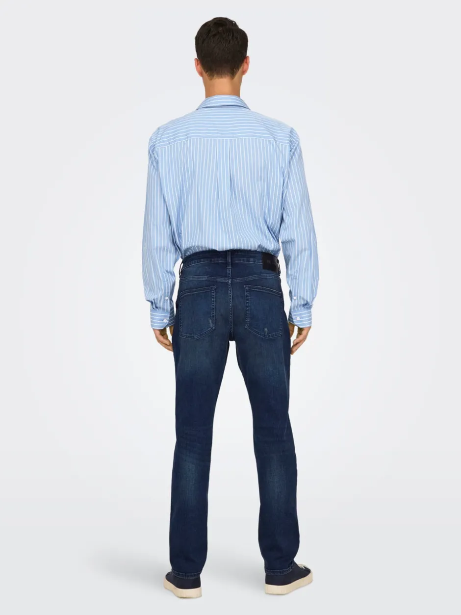 Online ONSWEFT Mellemhøj talje Regular fit Jeans Jeans|Jeans
