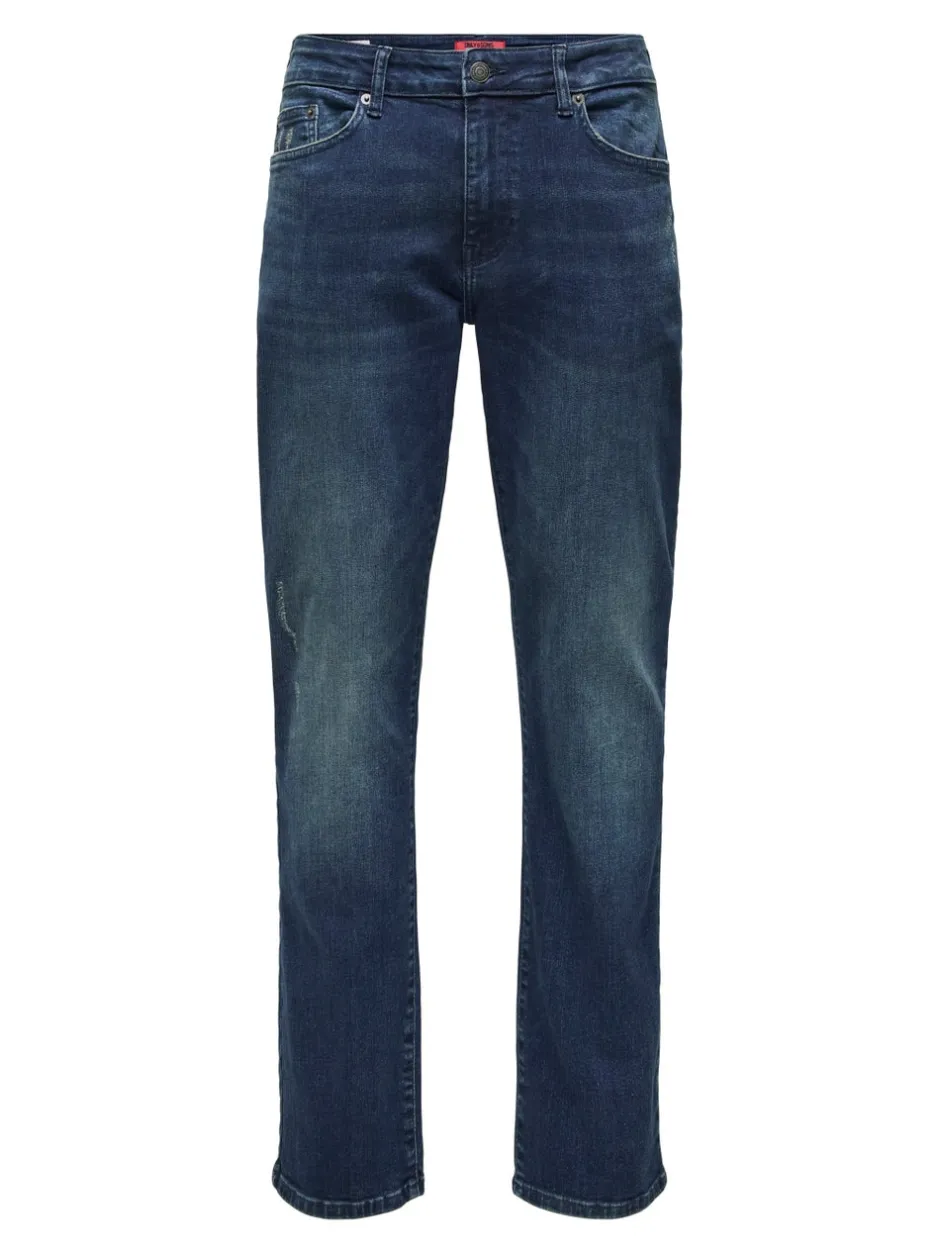 Online ONSWEFT Mellemhøj talje Regular fit Jeans Jeans|Jeans