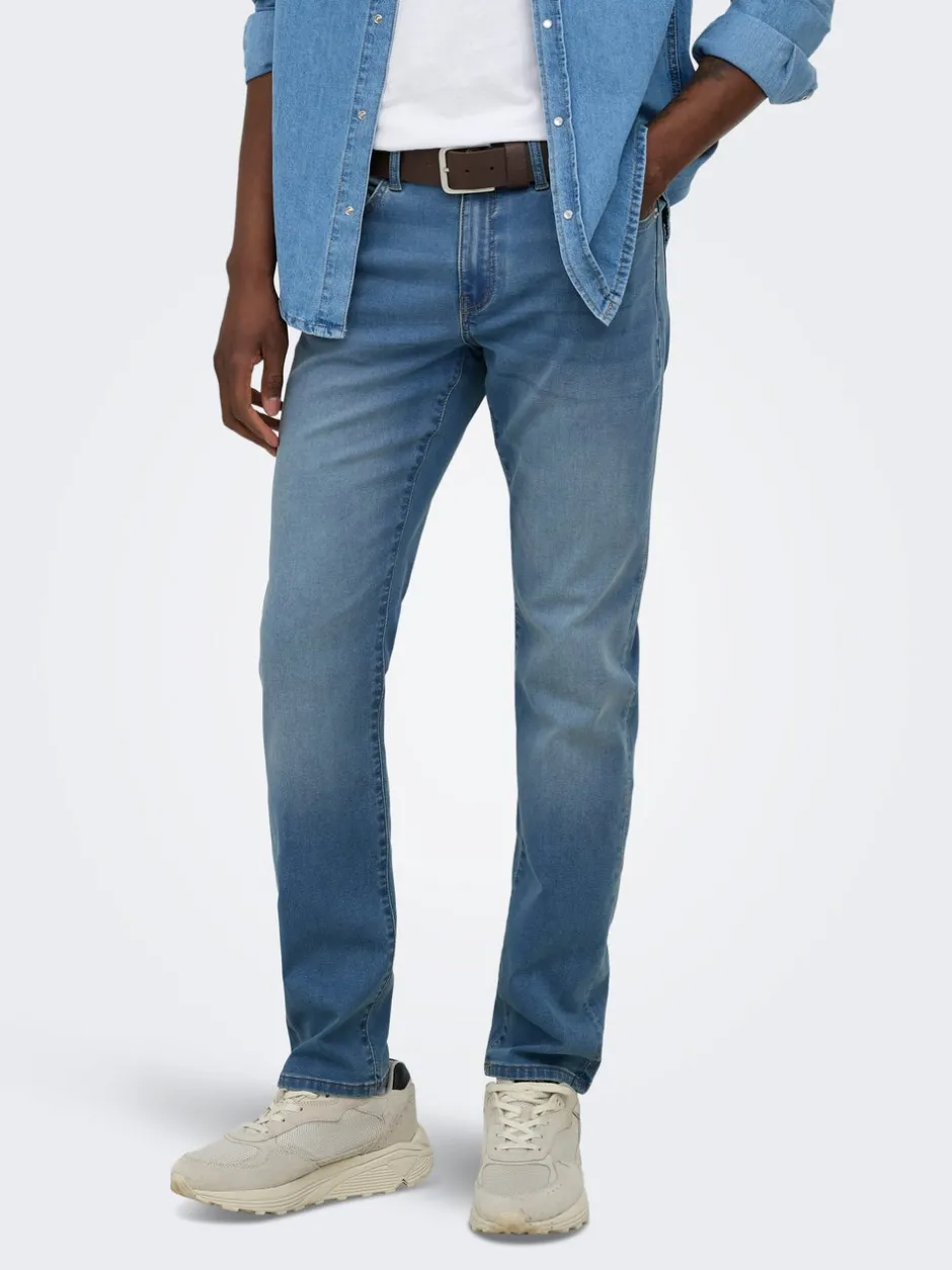 Online ONSWEFT Mid rise Regular fit Jeans Jeans|Jeans