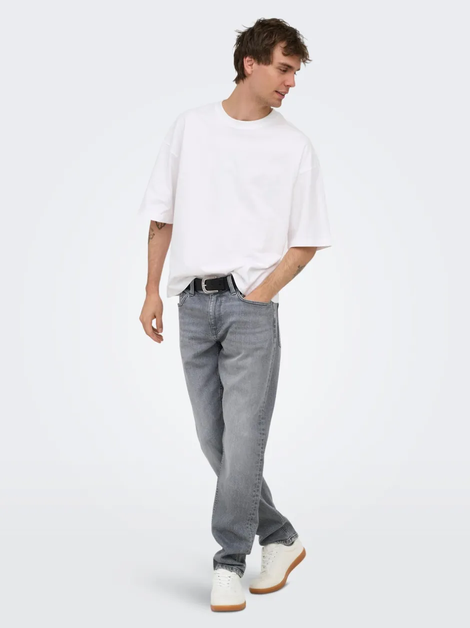 Outlet ONSWOLF Mid rise Regular fit Jeans Jeans|Jeans