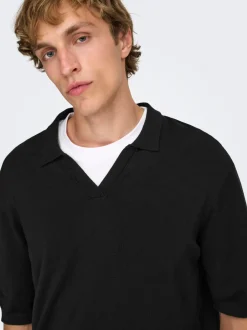 New ONSWYLER Strikket poloshirt Strik