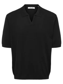 New ONSWYLER Strikket poloshirt Strik