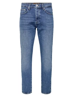 Discount ONSYOKE Mellemhøj talje Cropped fit Jeans Jeans|Jeans