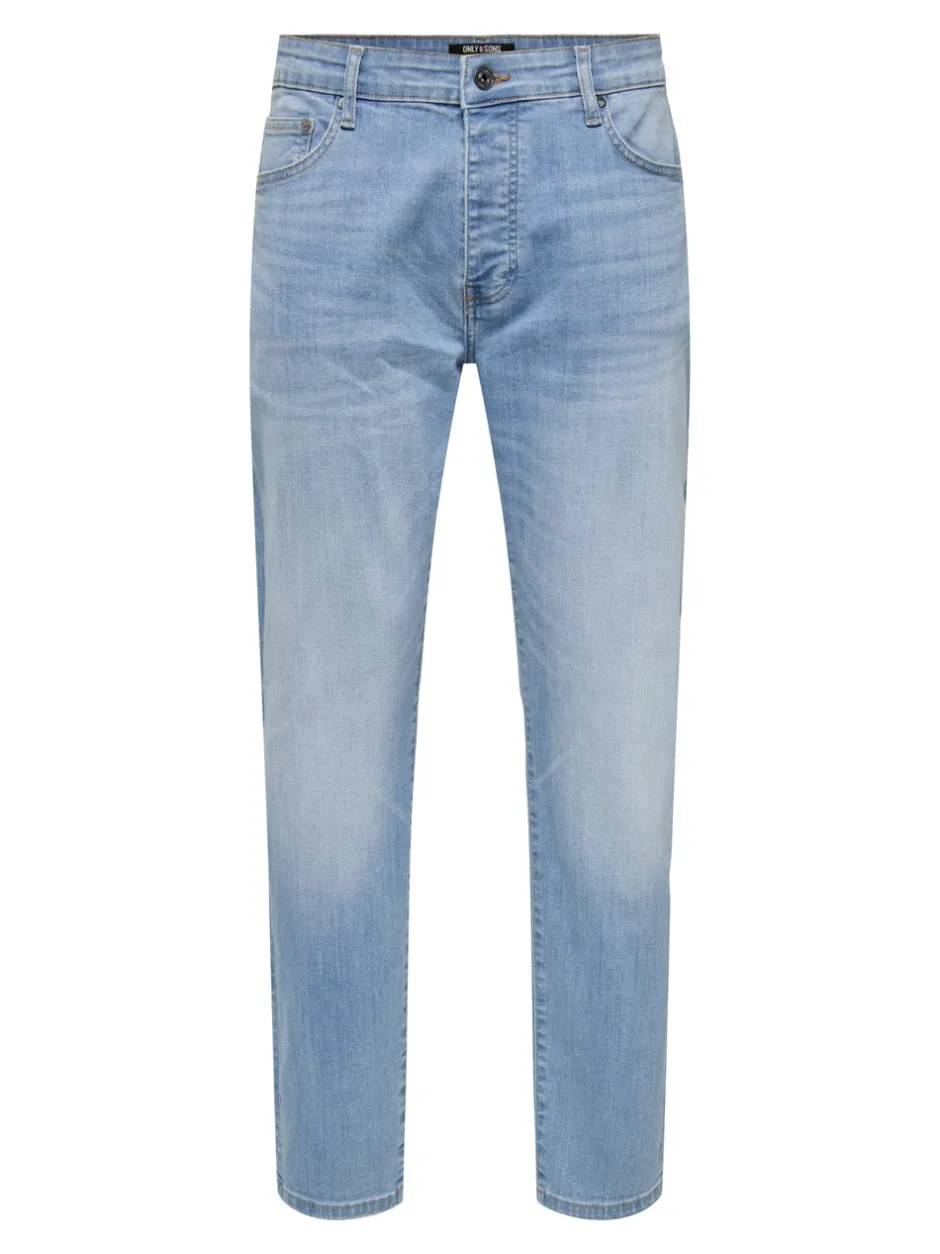 Clearance ONSYOKE Mellemhøj talje Tapered fit Jeans Jeans|Jeans