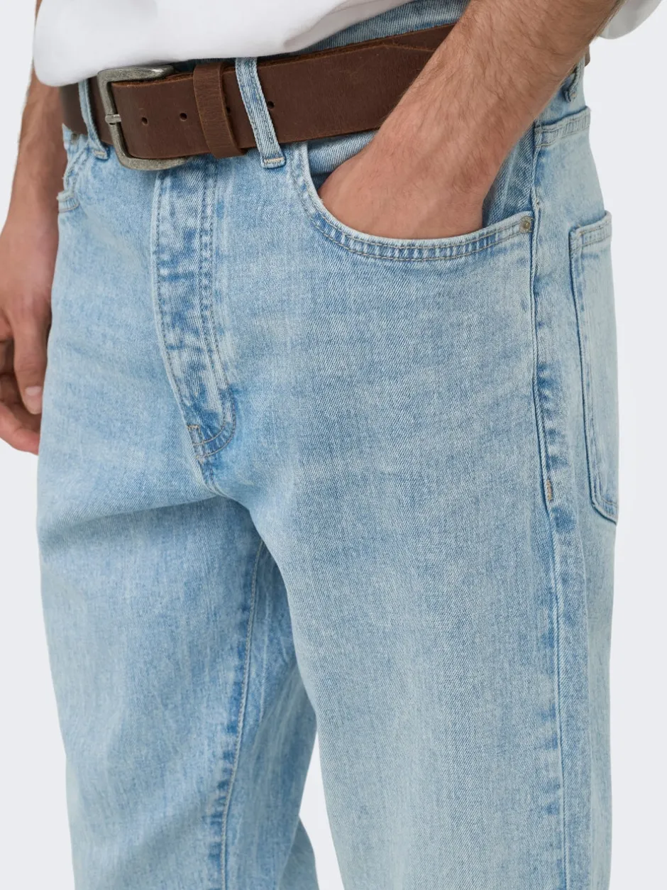 Sale ONSYOKE Mid rise Tapered fit Jeans Jeans|Jeans
