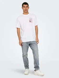 Hot ONSYOKE Mid rise Tapered fit Jeans Jeans|Jeans
