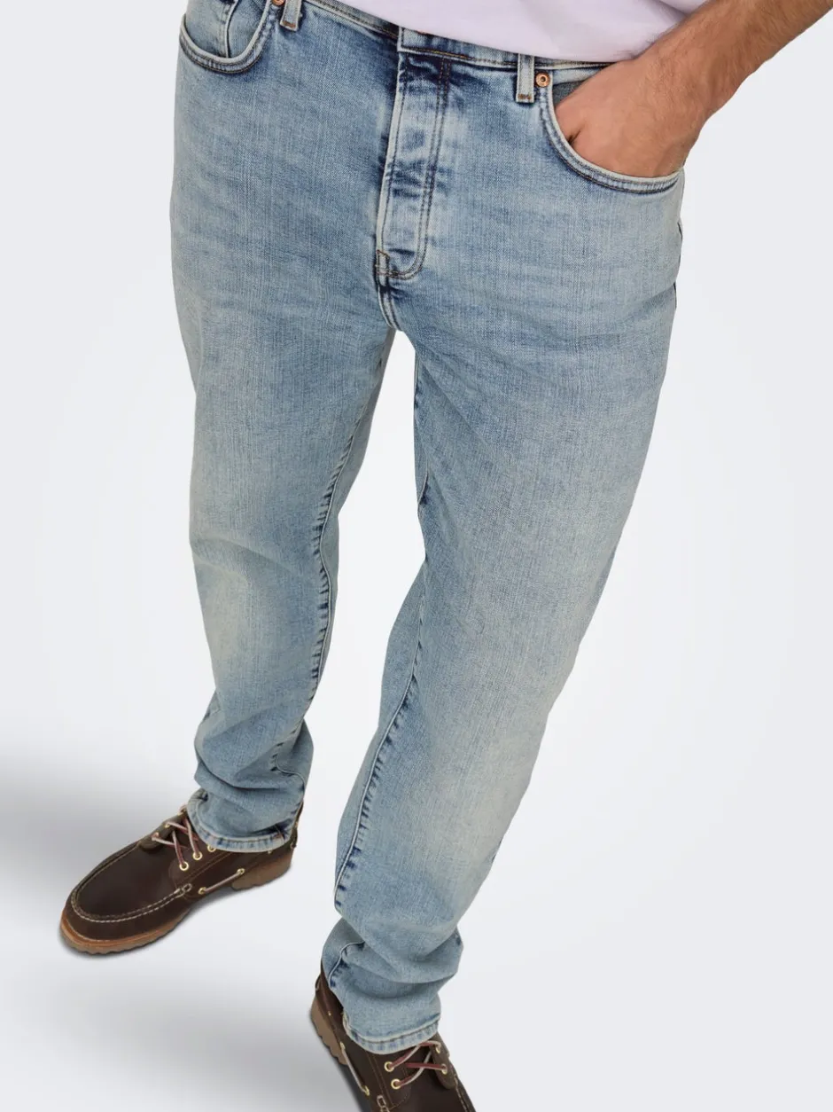 Best ONSYOKE Mid rise Tapered fit Jeans Jeans|Jeans