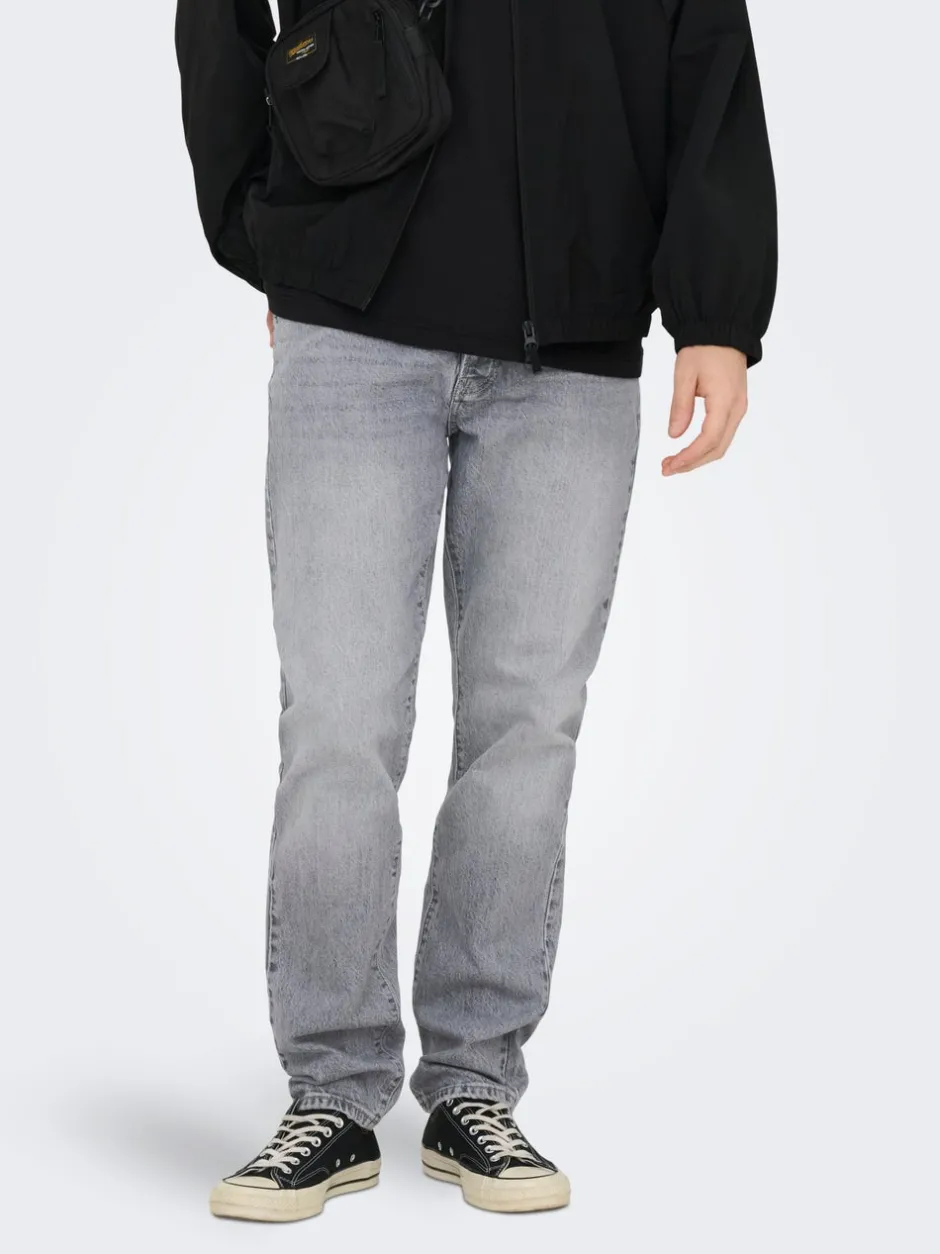 Sale ONSYOKE Mid rise Tapered fit Jeans Jeans|Jeans