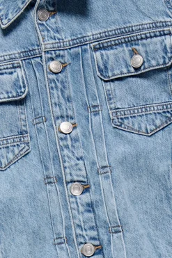 Outlet OSJDUKE Denimjakke Børn Tøj·Denim|Tøj·Jakker Og Frakker