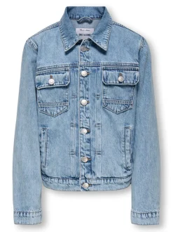 Outlet OSJDUKE Denimjakke Børn Tøj·Denim|Tøj·Jakker Og Frakker