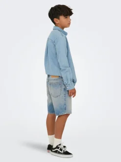 Best OSJEDGE Mid rise Straight fit Shorts Børn Tøj·Shorts