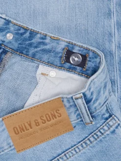 Best OSJEDGE Mid rise Straight fit Jeans Børn Tøj·Denim|Tøj·Jeans