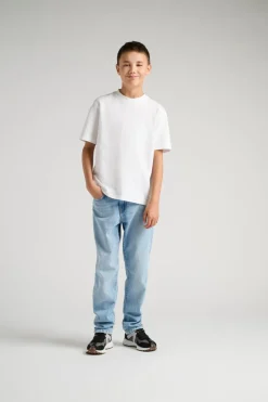 Best OSJEDGE Mid rise Straight fit Jeans Børn Tøj·Denim|Tøj·Jeans