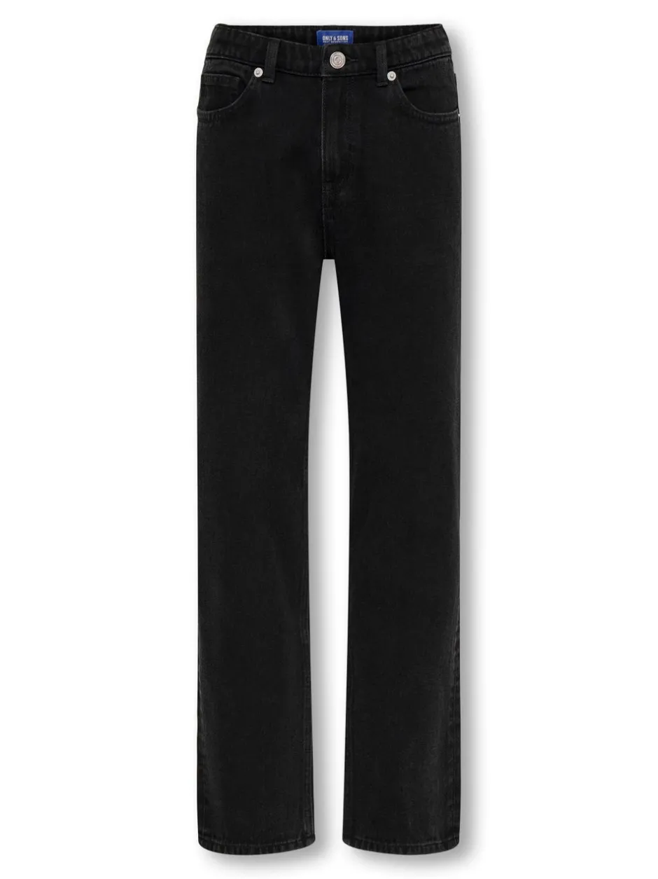 New OSJEDGE Mid rise Straight fit Jeans Børn Tøj·Denim|Tøj·Jeans