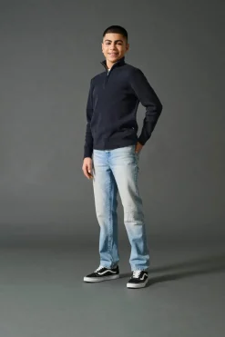 Outlet OSJEDGE Straight fit Jeans Børn Tøj·Denim|Tøj·Jeans