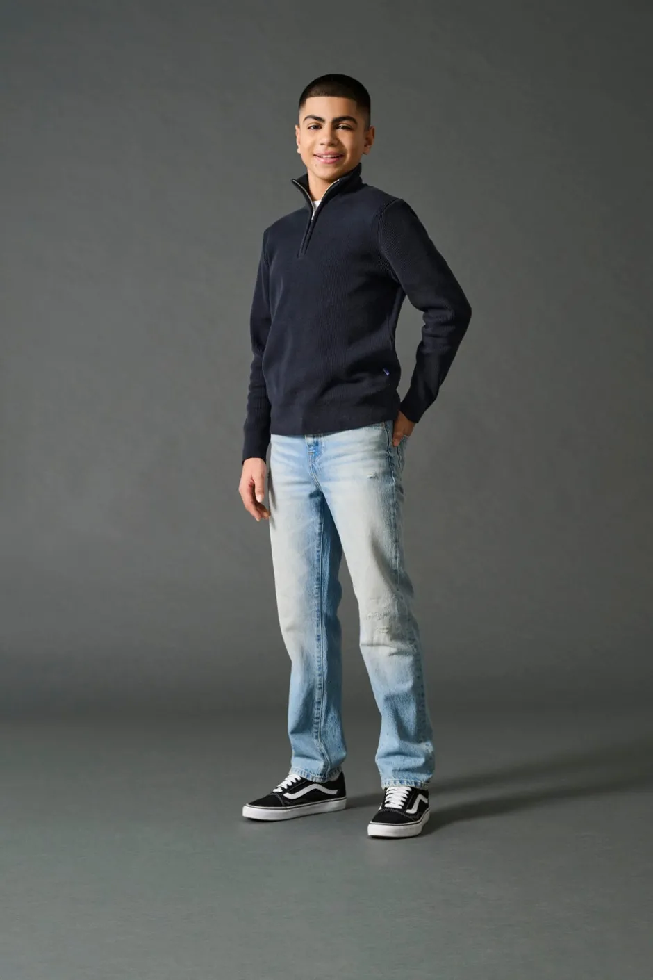Outlet OSJEDGE Straight fit Jeans Børn Tøj·Denim|Tøj·Jeans
