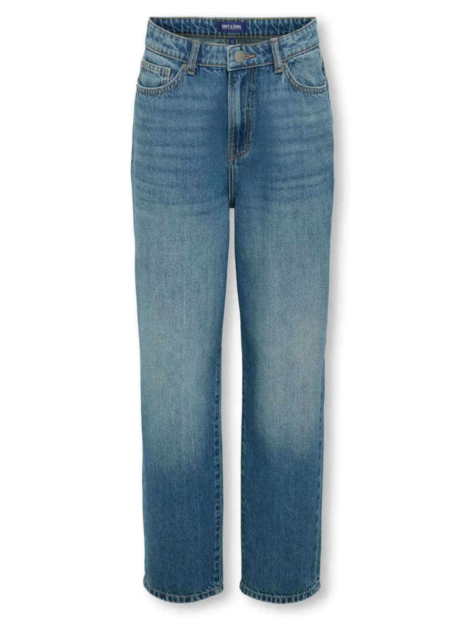 New OSJFADE Mellemhøj talje Loose fit Jeans Børn Tøj·Denim|Tøj·Jeans