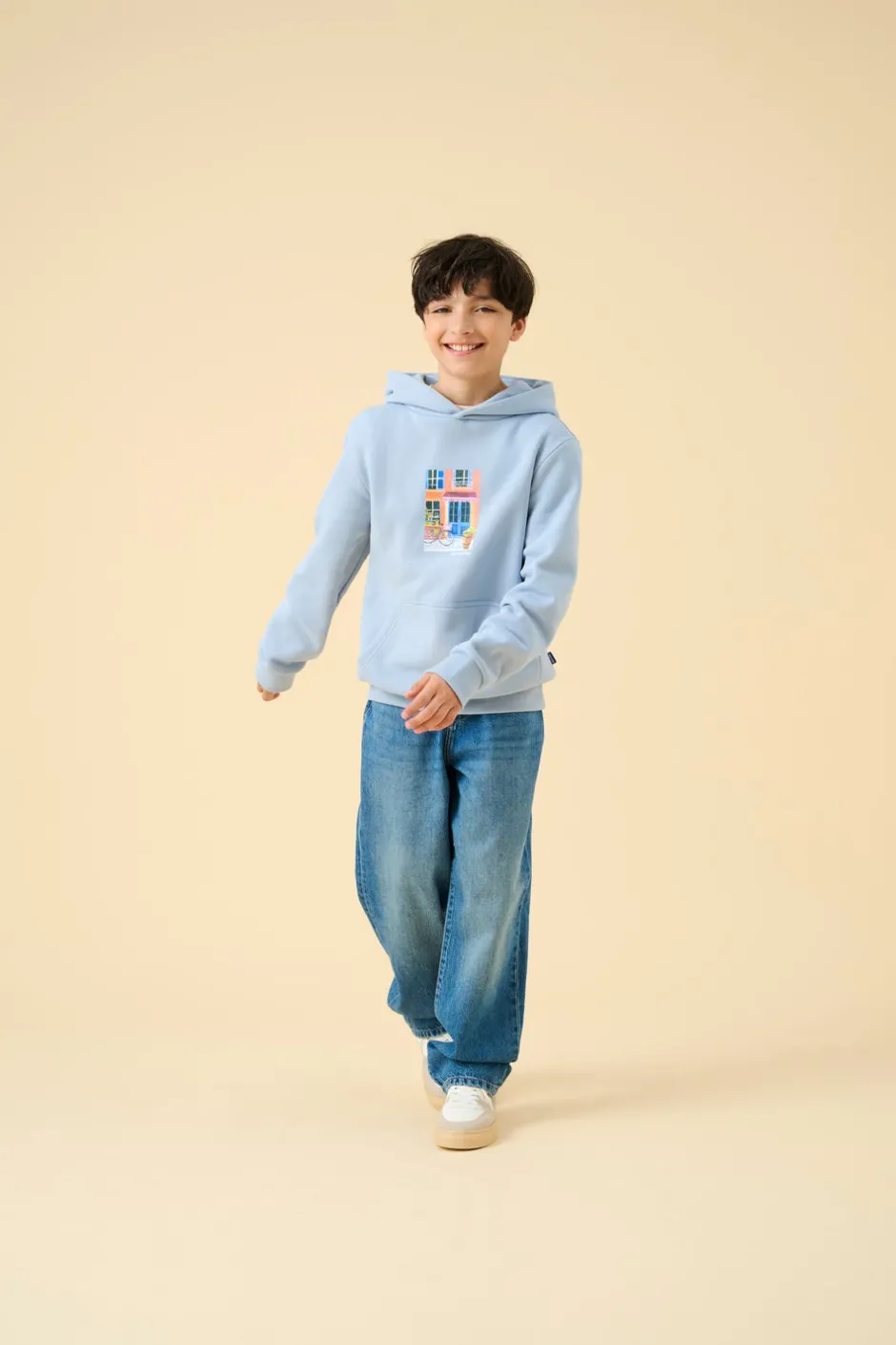 New OSJFADE Mellemhøj talje Loose fit Jeans Børn Tøj·Denim|Tøj·Jeans