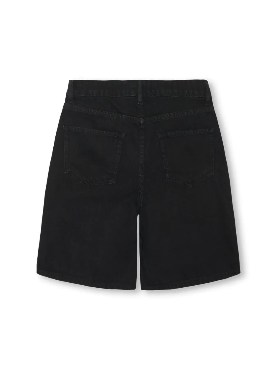 Outlet OSJFADE Mellemhøj talje Loose fit Shorts Børn Tøj·Shorts|Tøj·Denim