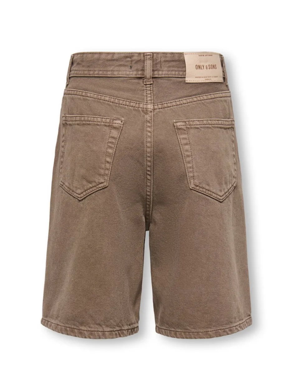 Clearance OSJFADE Mellemhøj talje Loose fit Shorts Børn Tøj·Shorts
