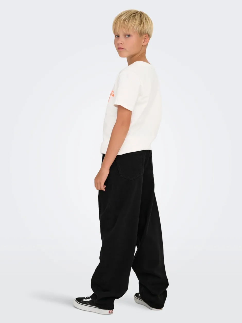 OSJFADE Mid rise Loose fit Jeans Børn Tøj·Denim|Tøj·Jeans