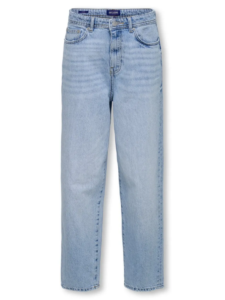 Discount OSJFADE Mid rise Loose fit Jeans Børn Tøj·Denim|Tøj·Jeans