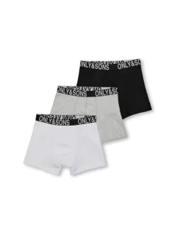 Sale OSJFITZ 3-pack Boxershorts Børn Tøj·Underbukser