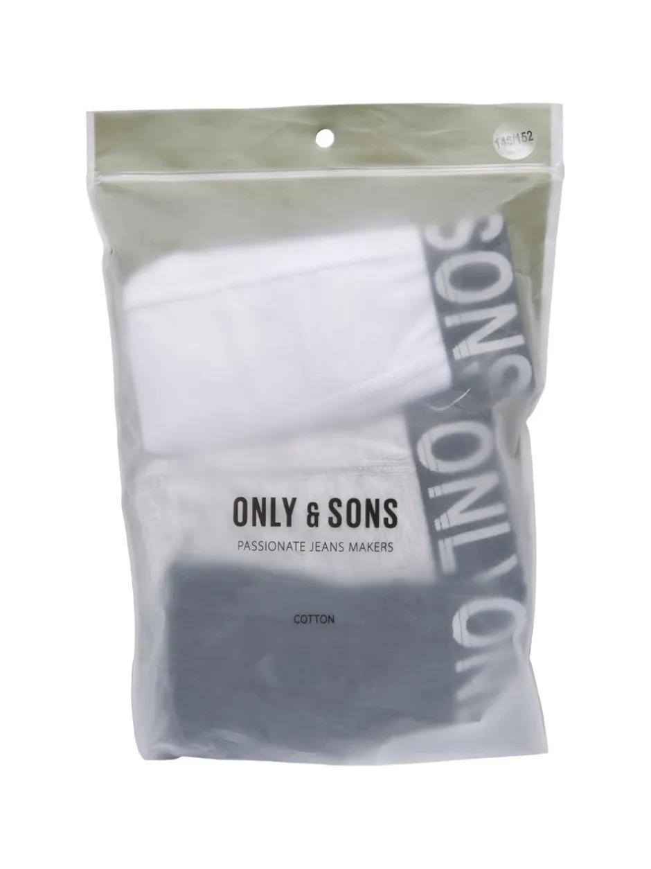 Sale OSJFITZ 3-pack Boxershorts Børn Tøj·Underbukser