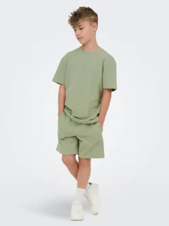 Outlet OSJKIAN Mellemhøj talje Regular fit Shorts Børn Tøj·Shorts