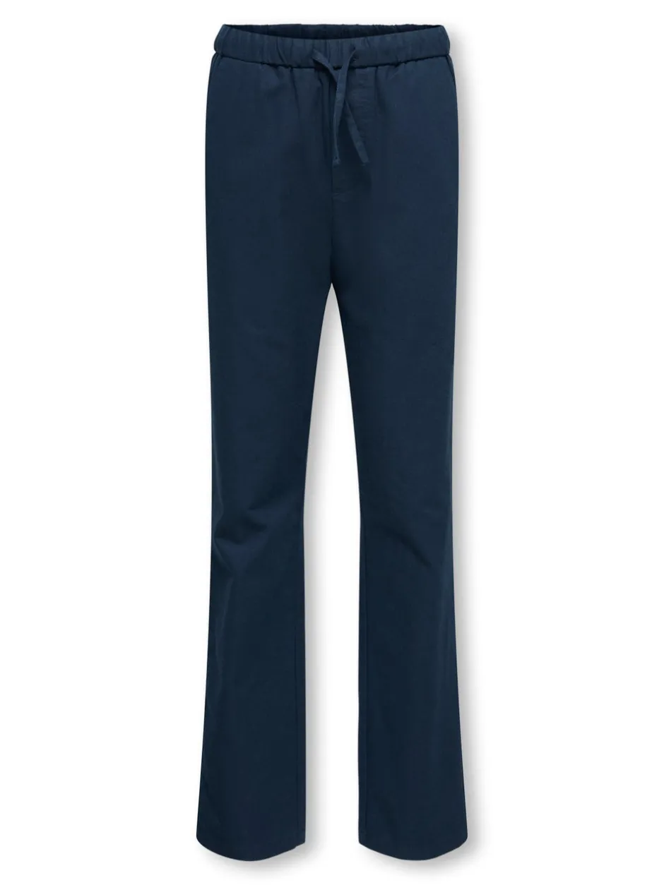 OSJLINUS Tapered fit Hør Bukser Børn Tøj·Bukser