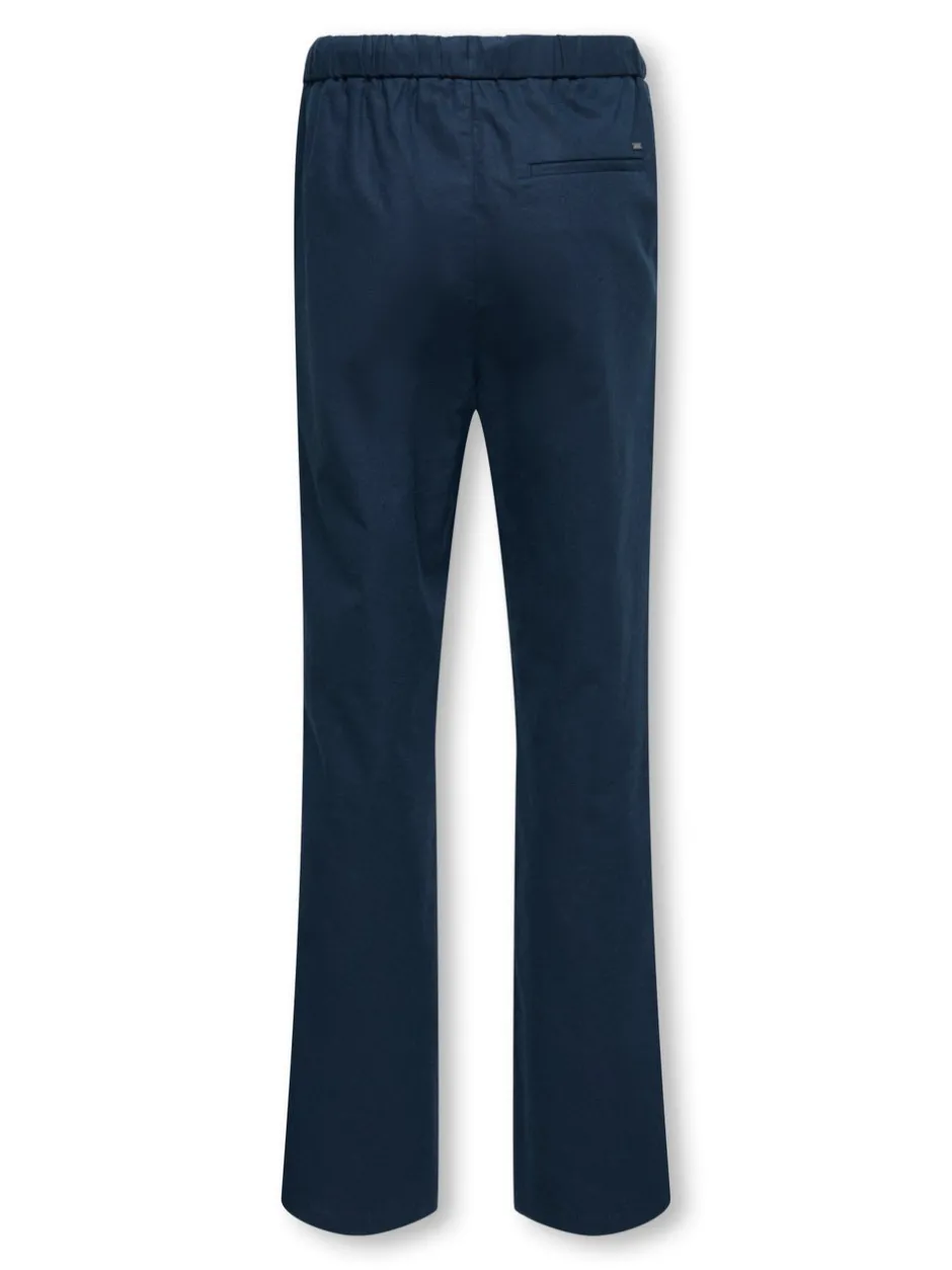 OSJLINUS Tapered fit Hør Bukser Børn Tøj·Bukser