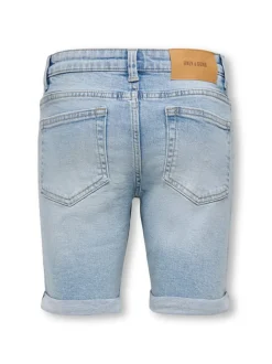 Sale OSJPLY Mid rise Regular fit Shorts Børn Tøj·Shorts|Tøj·Denim