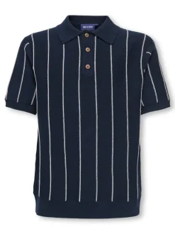 Clearance OSJSAIM Strikket poloshirt Børn Tøj·Strik & Cardigans