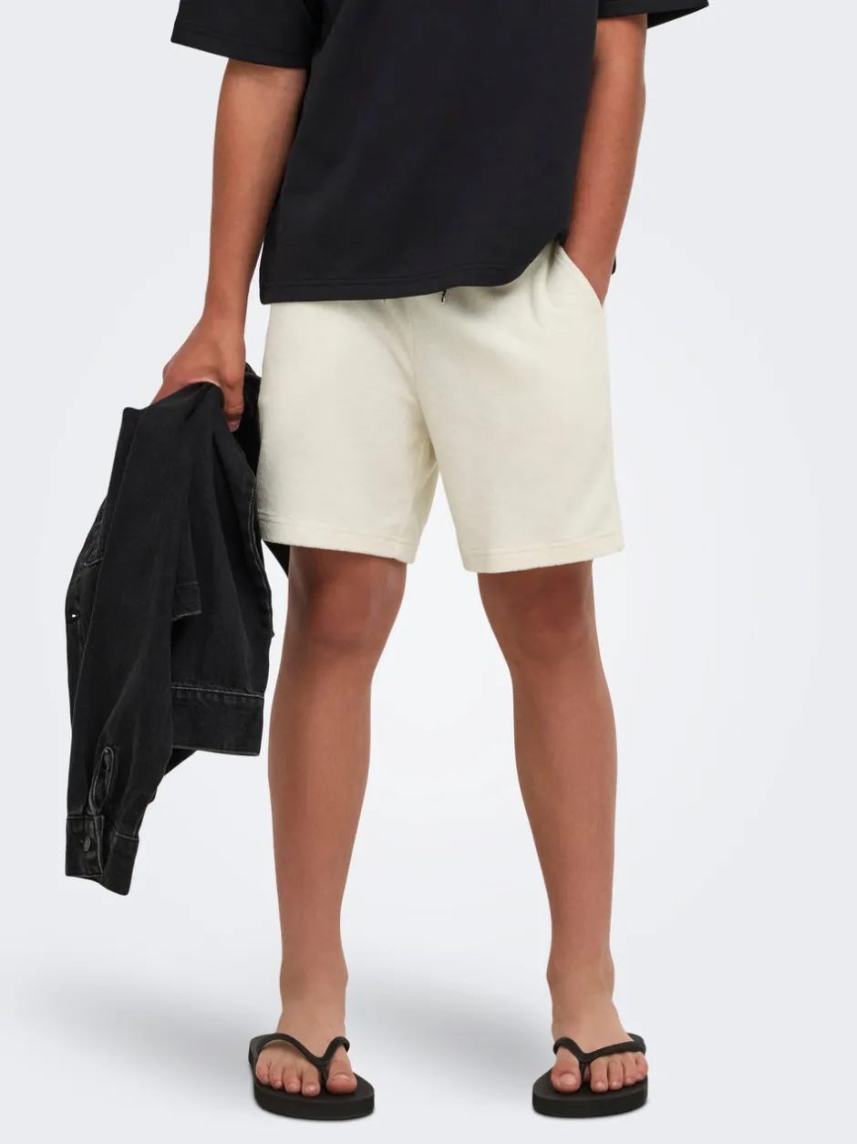 Clearance OSJTELLAS Mellemhøj talje Regular fit Shorts Børn Tøj·Shorts