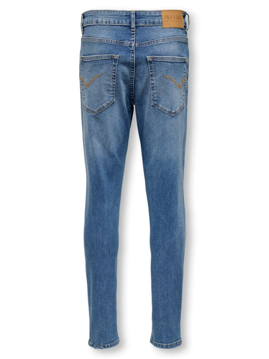 Clearance OSJYOKE Mid rise Tapered fit Jeans Børn Tøj·Denim|Tøj·Jeans