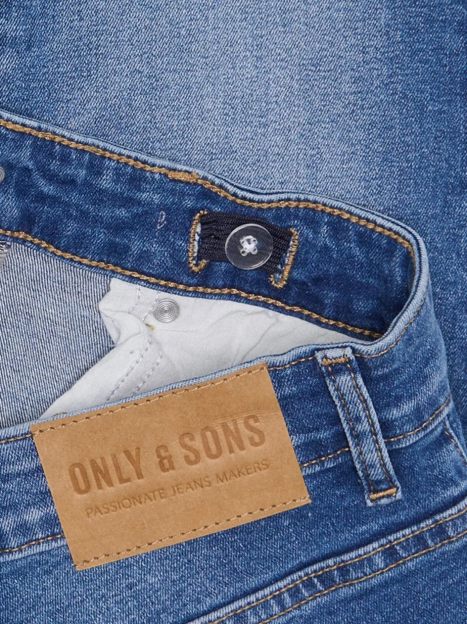 Clearance OSJYOKE Mid rise Tapered fit Jeans Børn Tøj·Denim|Tøj·Jeans